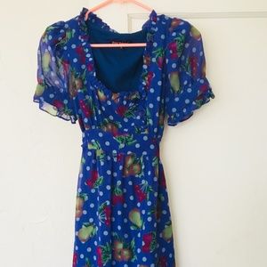 Betsey Johnson Fruit Dress